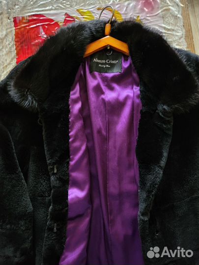 Шуба из бобрика 48 50