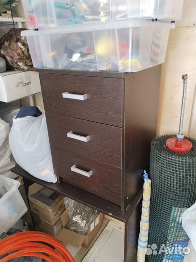 Комод для бумаг, венге цвет 3 ящика