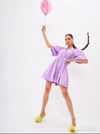 Платье зефирка S