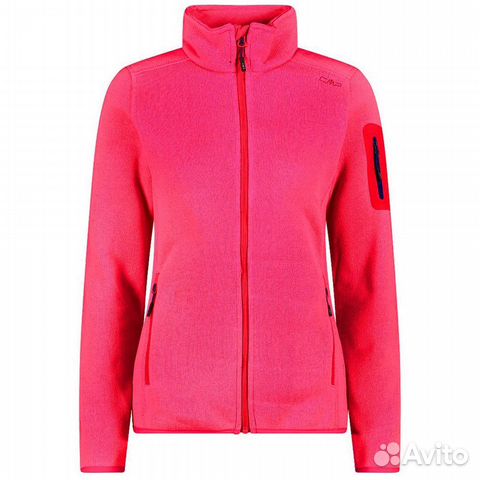 Кофта женская CMP woman jacket sangria (Малиновый)