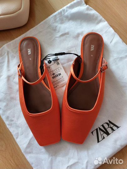 Мюли сабо zara