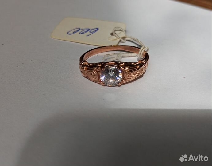 Кольцо медицинское золото 18 р