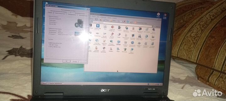 Ноутбук acer aspire, рабочий