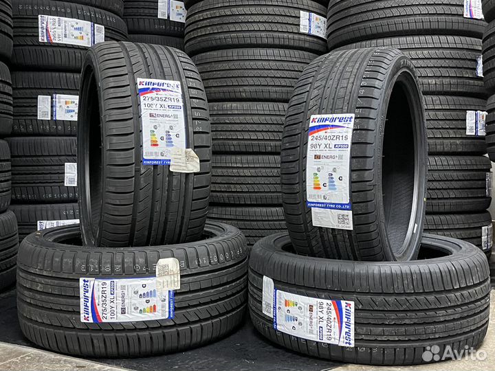 Kinforest KF550-UHP 245/40 R19 и 275/35 R19 98Y