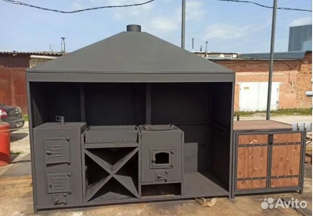 Модульная мангальная зона