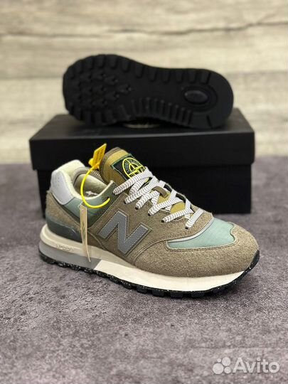 Кроссовки New Balance 574 Stone Island (41-45)