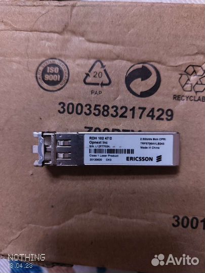 Модуль SFP ericsson RDH 102 47/2 8km