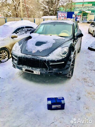 Аккумулятор для Porsche Cayenne Turbo с установкой