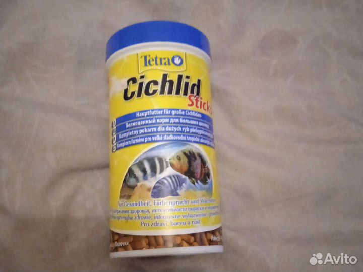 Корм для рыб цихлид tetra