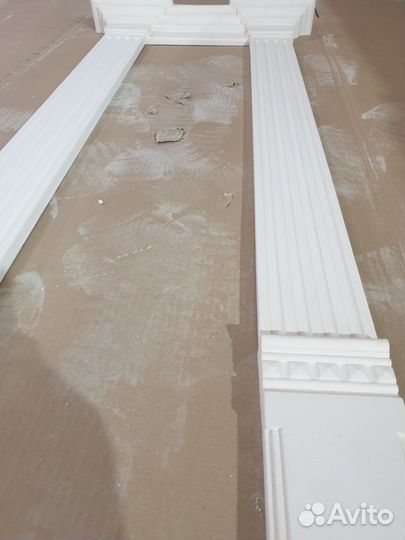 Обрамление дверного проёма.из гипса