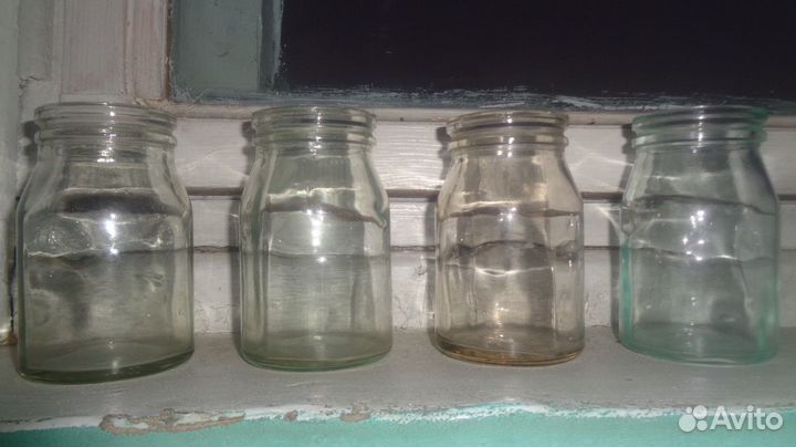 Стеклянные банки под закатку Б/У разных объёмов
