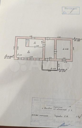 Дом 30 м² на участке 50 сот.