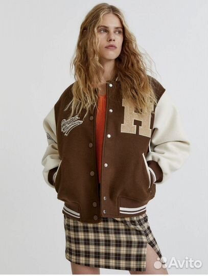 Pull and bear бомбер