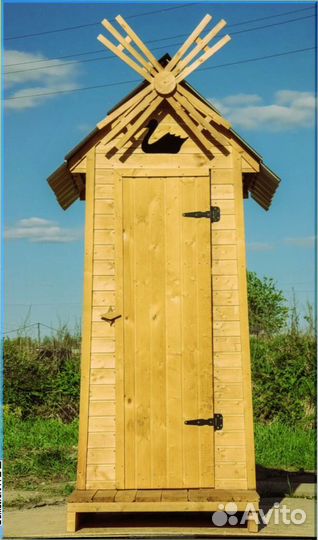 Уличный туалет с установкой ухф 197
