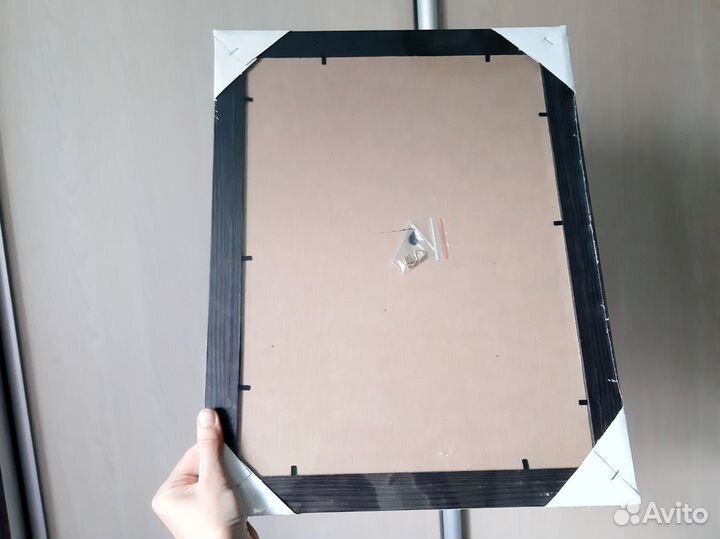 Новая 3D картина в раме кот котенок кошка 35 х 45