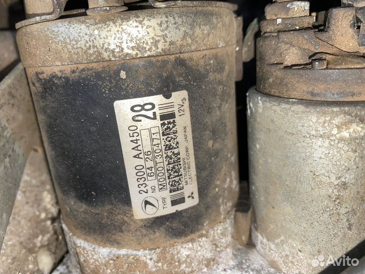 Стартер EJ255 Subaru Forester SG9 23300AA450