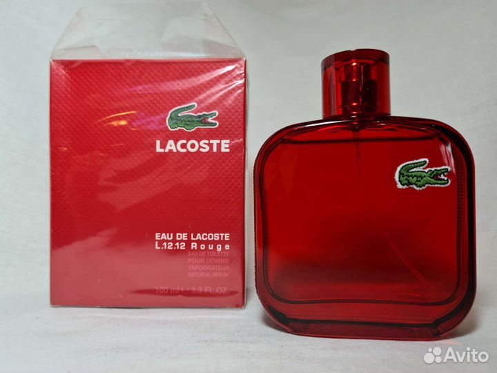 Lacoste eau de Lacoste L.12.12 Rouge 100ml