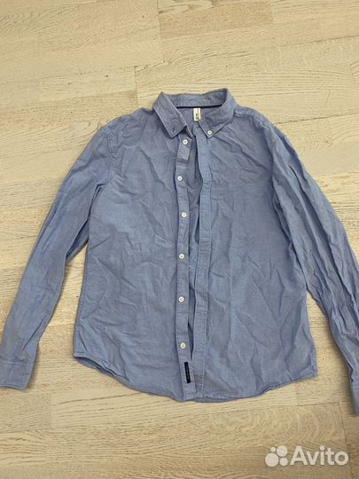 Рубашка для мальчика в школу 158