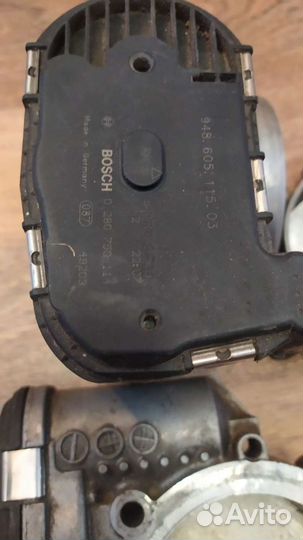 Дроссельная заслонка Porsche Cayenne 955, audi Q7