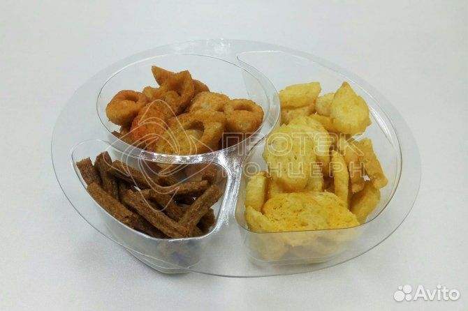 Тарелка 3-хсекционная под запайку пр-TD-185 C3