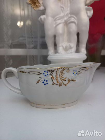 Соусник фарфоровый СССР