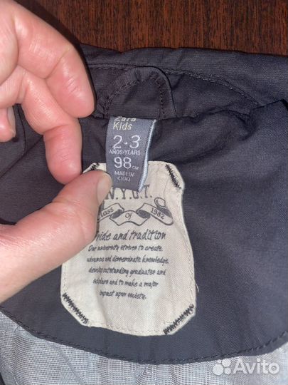 Тренч для мальчика zara