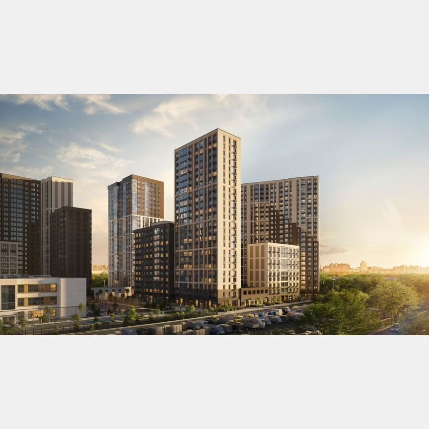 Квартира-студия, 29,7 м², 23/25 эт.