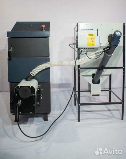 Твердотопливный котел пеллетный Батыр 50