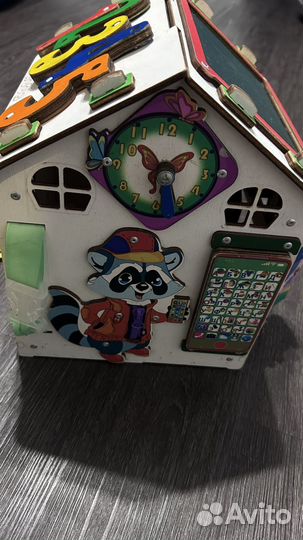 Бизиборд домик