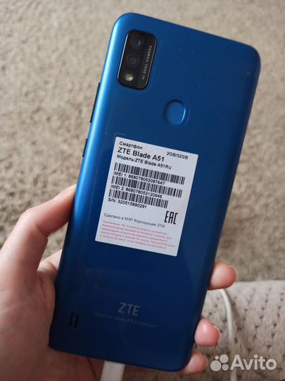 ZTE Blade A51, 2/32 ГБ