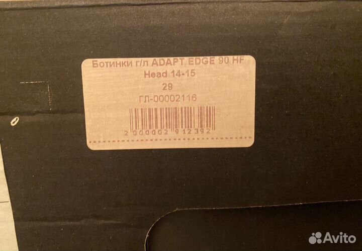 Горные лыжи и ботинки фирмы Head