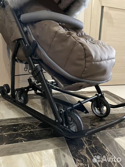 Санки-коляска Ника детям 7-5SK