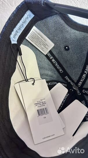 Calvin Klein Jeans.новая джинсовая бейсболка. OS