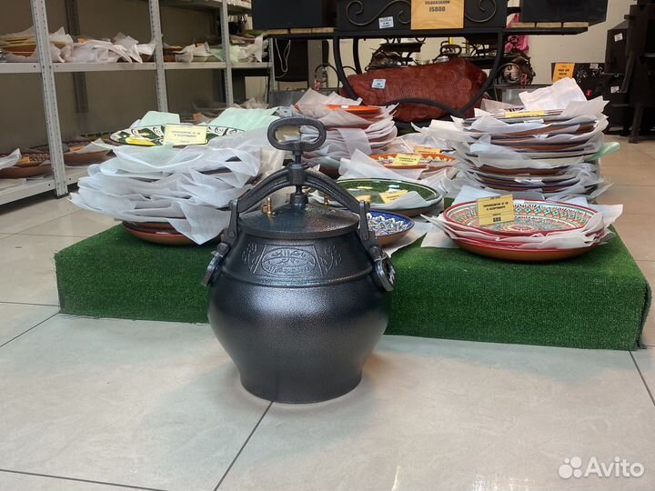 Афганский казан 20 литров SB черный