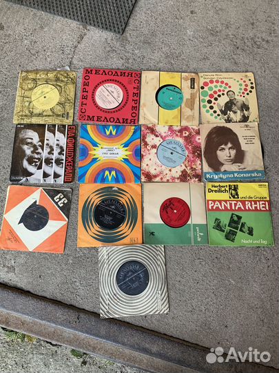 Виниловые пластинки СССР