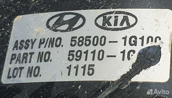 Усилитель тормозов вакуумный Kia Rio 2