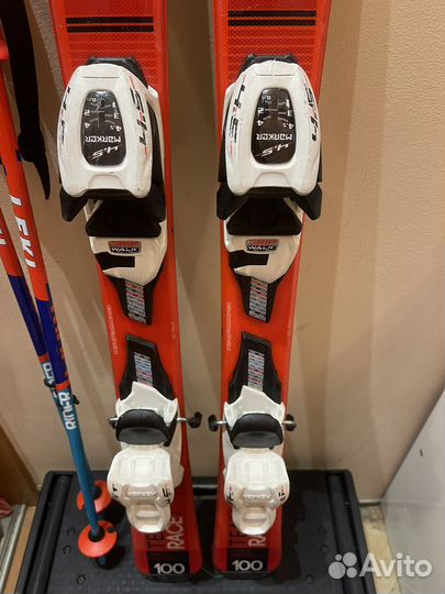 Горные лыжи Nordica 100+atomic ботинки