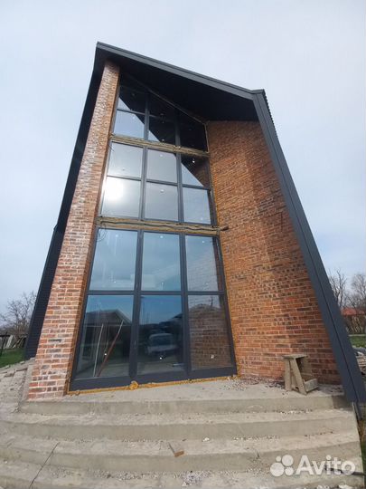 Остекление дома под ключ