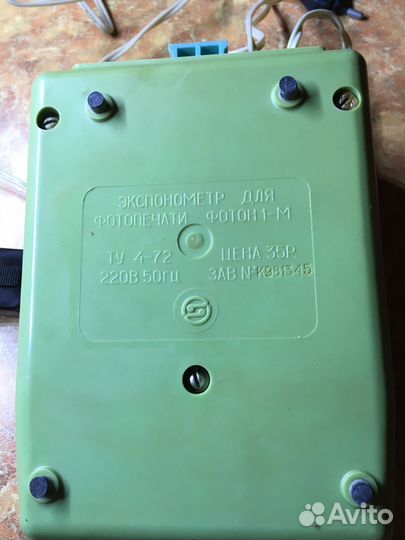 Экспонометр для фотопечати foton 1