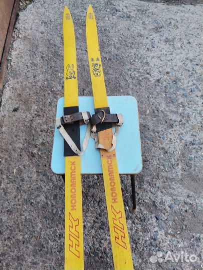 Детские и взрослые лыжи