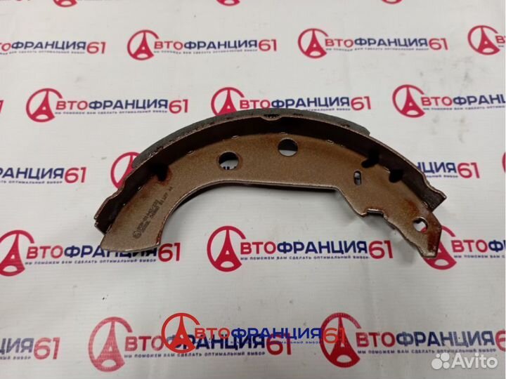 Колодки тормозные задние барабан, 0986487853 peuge