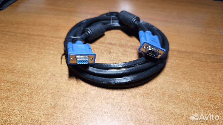 Кабель удлинитель VGA - VGA.3 метра