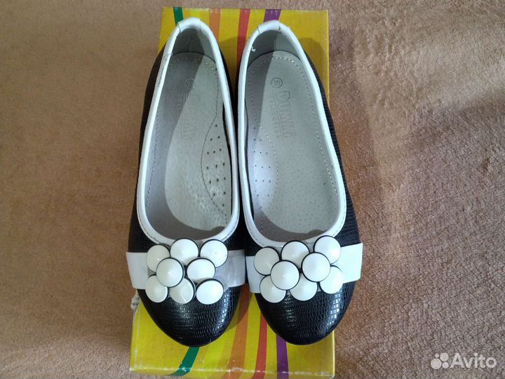 Туфли для девочки размер 30