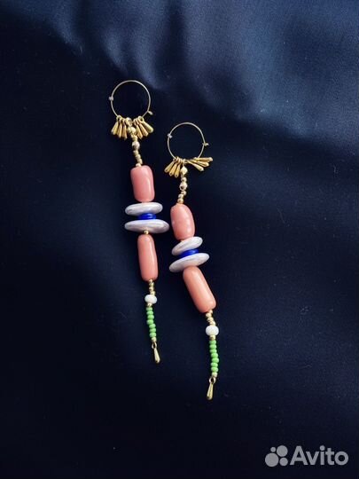 Серьги из бисера