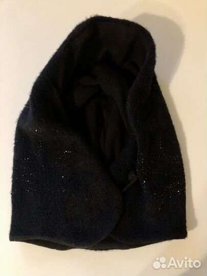 Шапка капор женская