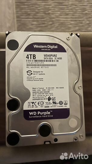 Жесткий диск 4 тб wd