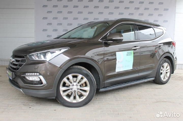 Hyundai Santa Fe 2.2 AT, 2017, 98 147 км