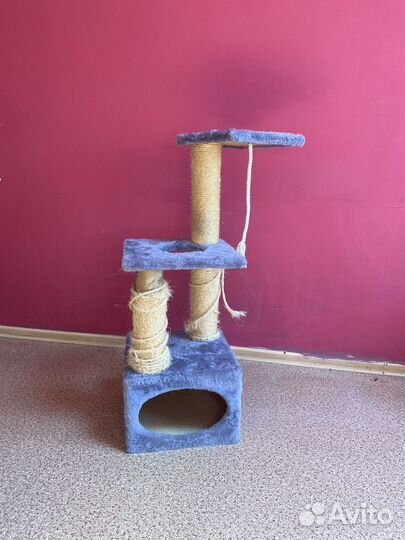 Домик для кошки с когтеточкой