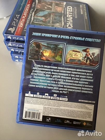 Игра Ratchet & Clank на ps4, ps5
