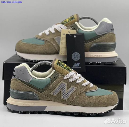 Кроссовки New Balance 574 Stone Island